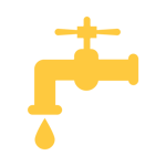 Water faucet icon