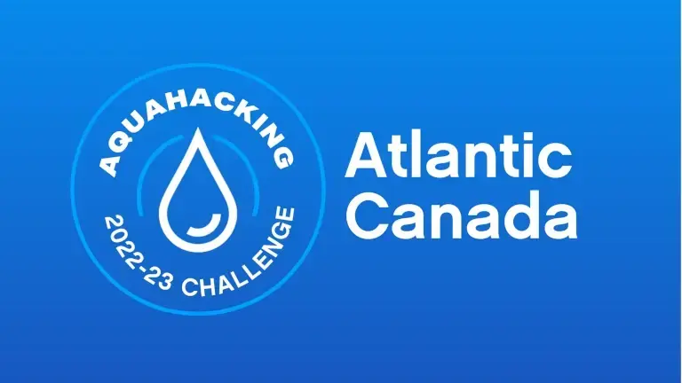 AquaHacking Challenge Atlantic Canada 2022-23 logo and page link