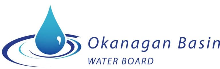 Logo - L'Okanagan Basin Water Board (OBWB) est une collaboration des trois districts régionaux de l'Okanagan visant à fournir un leadership sur les questions relatives à l'eau.